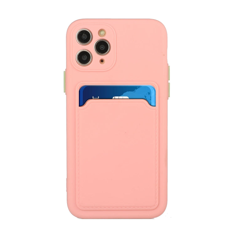 Card Slot Design Shockproof TPU Protective Case For iPhone 11 Pro