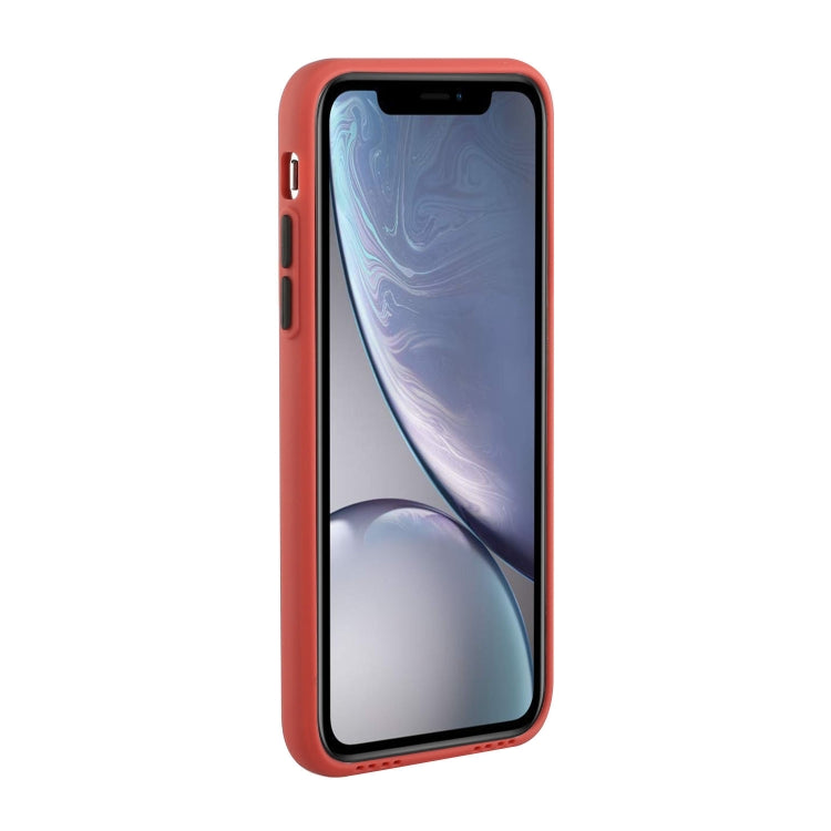 For iPhone XR Card Slot Design Shockproof TPU Protective Case