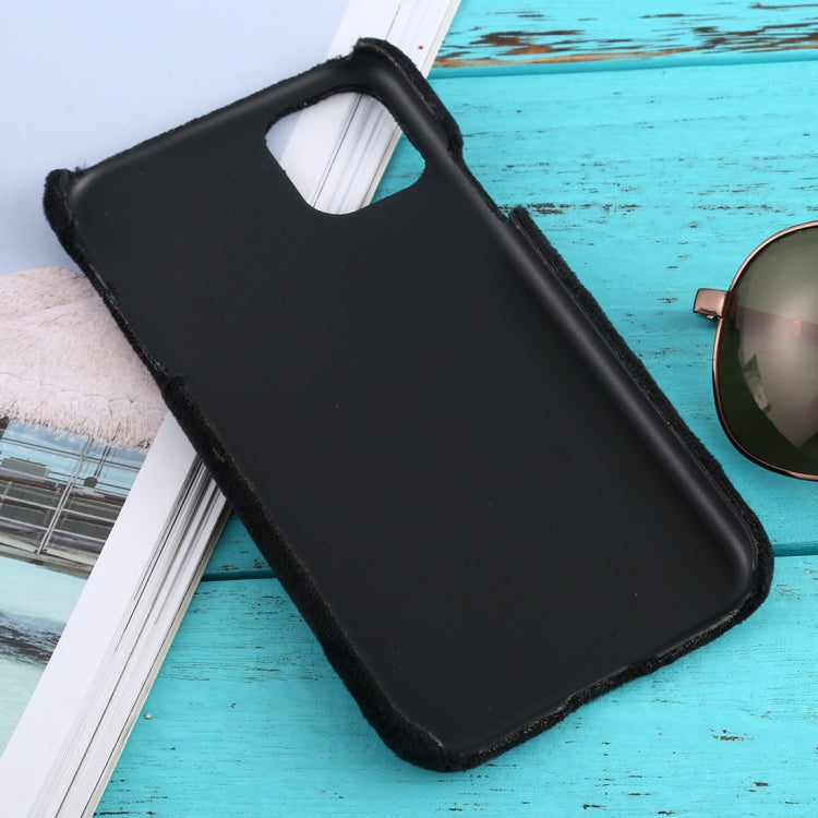 For iPhone 11 Shockproof Plush Back Protective Case