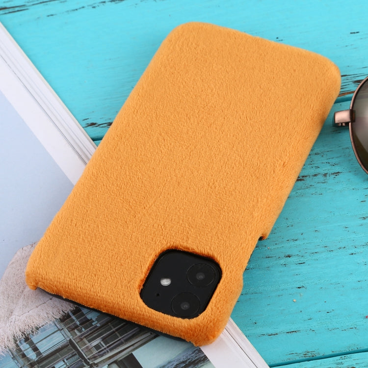 For iPhone 11 Shockproof Plush Back Protective Case