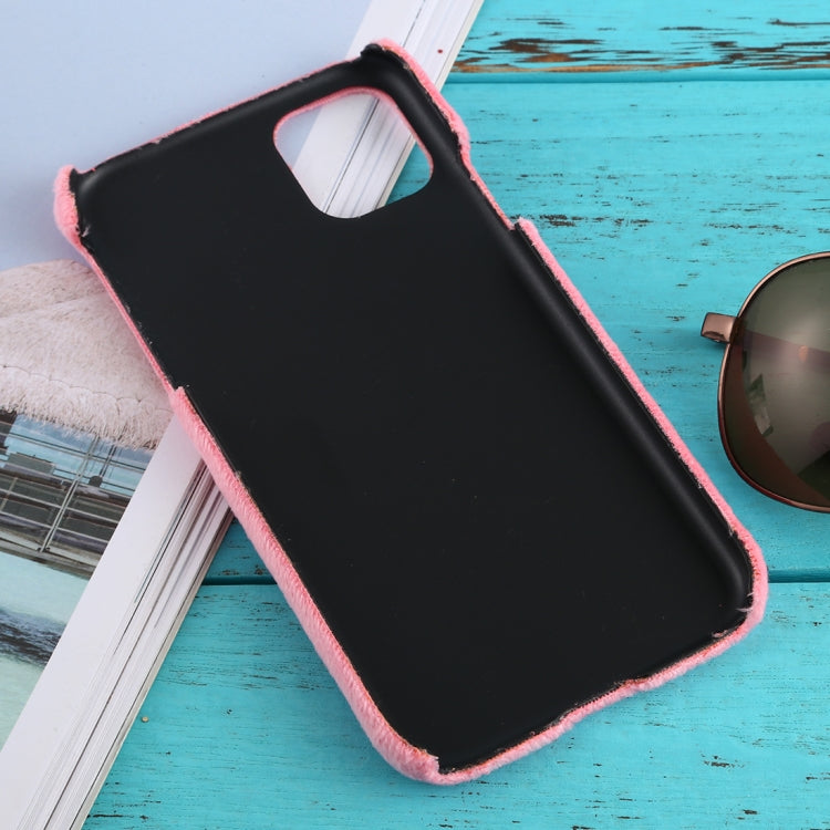 For iPhone 11 Shockproof Plush Back Protective Case