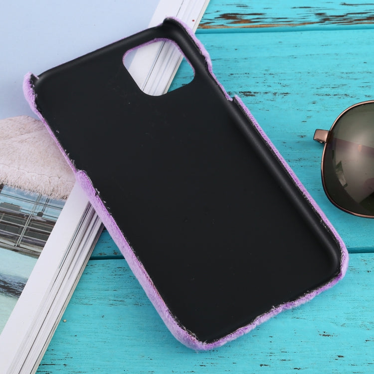 For iPhone 11 Shockproof Plush Back Protective Case