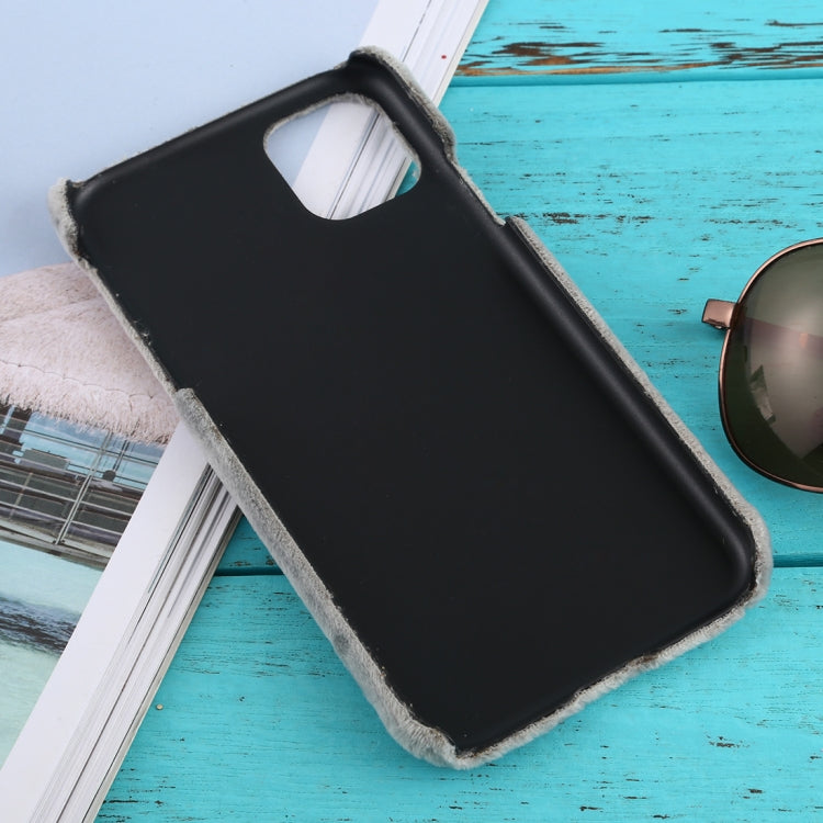For iPhone 11 Shockproof Plush Back Protective Case