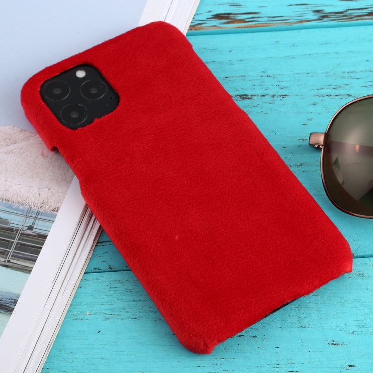 For iPhone 11 Pro Shockproof Plush Back Protective Case