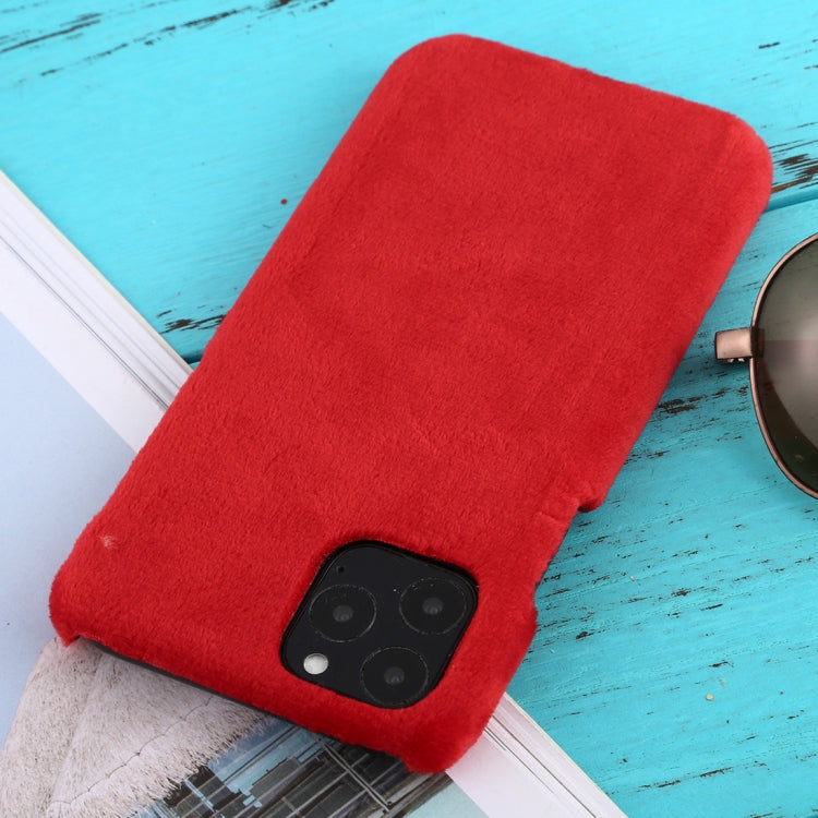 For iPhone 11 Pro Shockproof Plush Back Protective Case