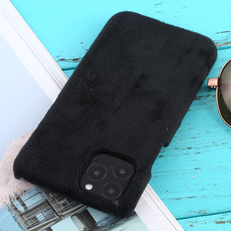 For iPhone 11 Pro Shockproof Plush Back Protective Case