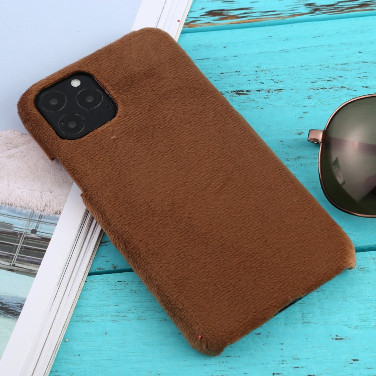 For iPhone 11 Pro Shockproof Plush Back Protective Case