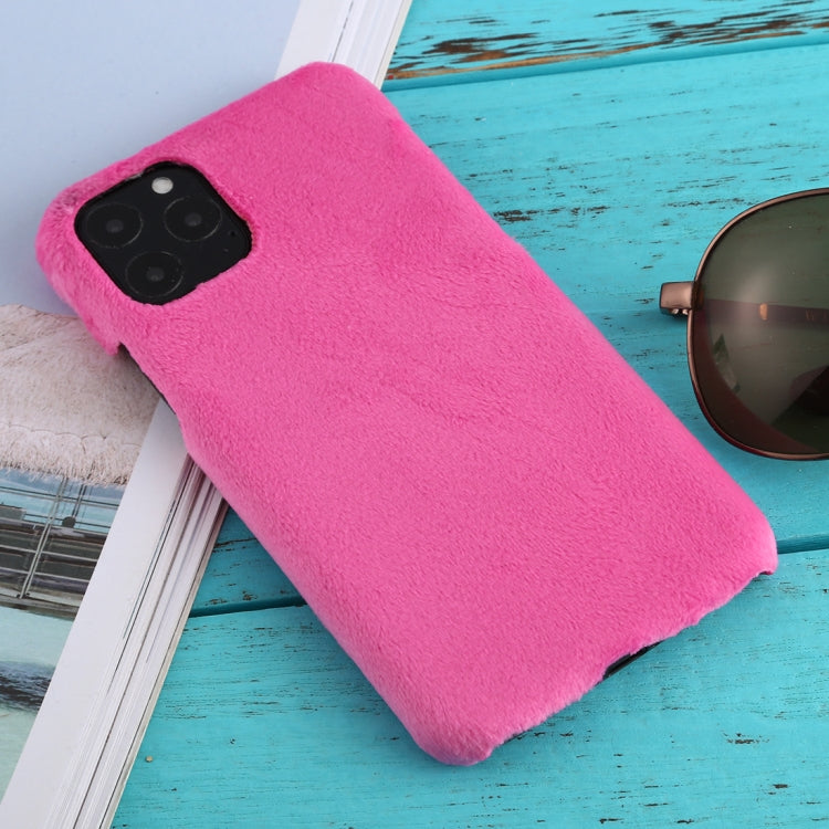 For iPhone 11 Pro Shockproof Plush Back Protective Case