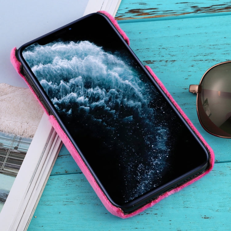 For iPhone 11 Pro Shockproof Plush Back Protective Case