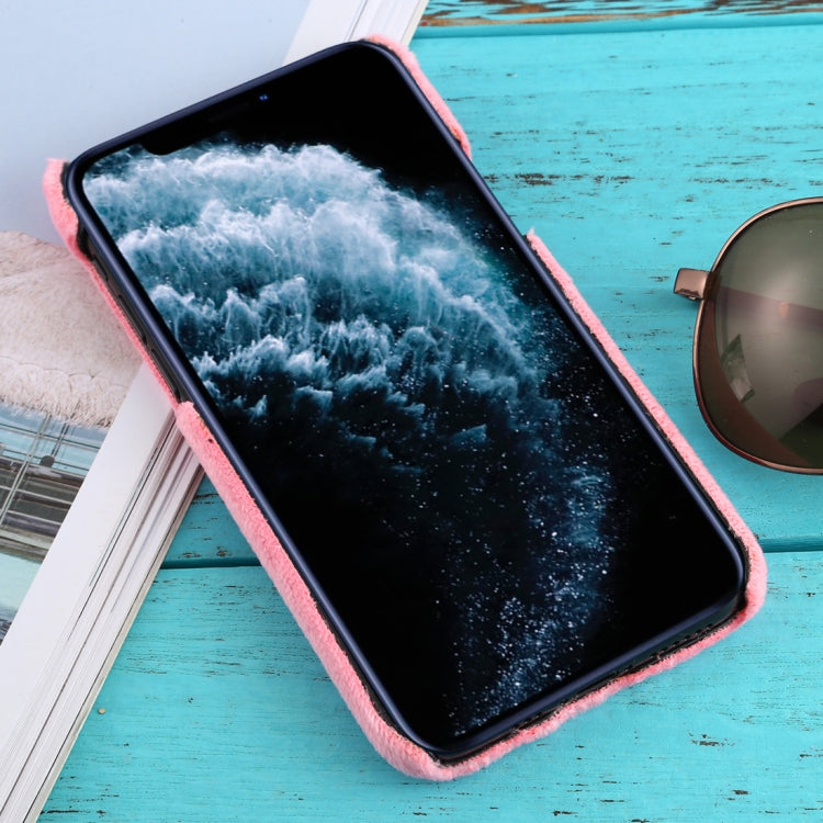 For iPhone 11 Pro Shockproof Plush Back Protective Case