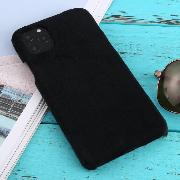 For iPhone 11 Pro Max Shockproof Plush Back Protective Case