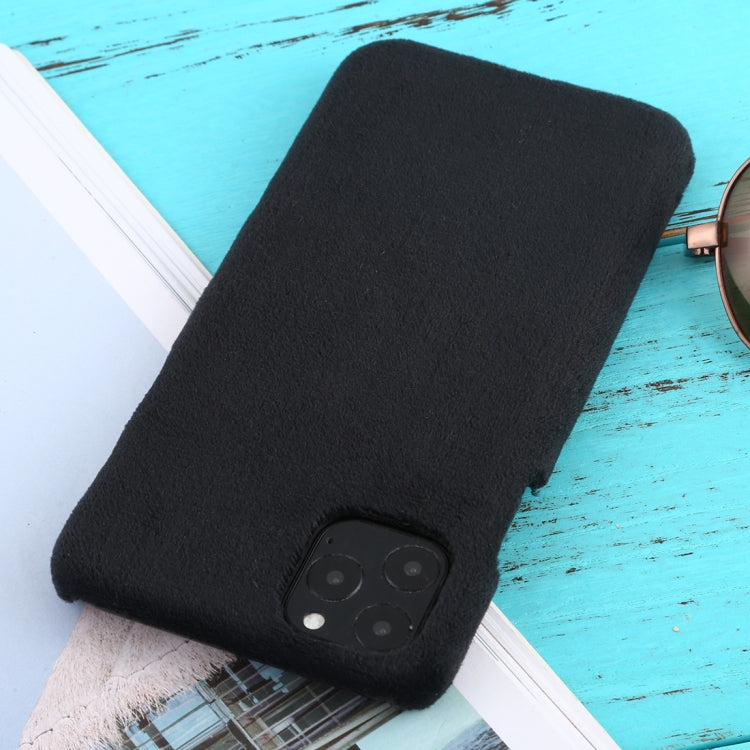 For iPhone 11 Pro Max Shockproof Plush Back Protective Case
