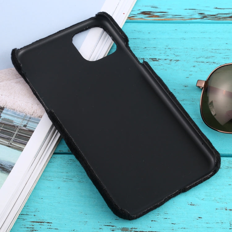 For iPhone 11 Pro Max Shockproof Plush Back Protective Case