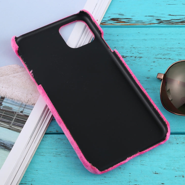 For iPhone 11 Pro Max Shockproof Plush Back Protective Case