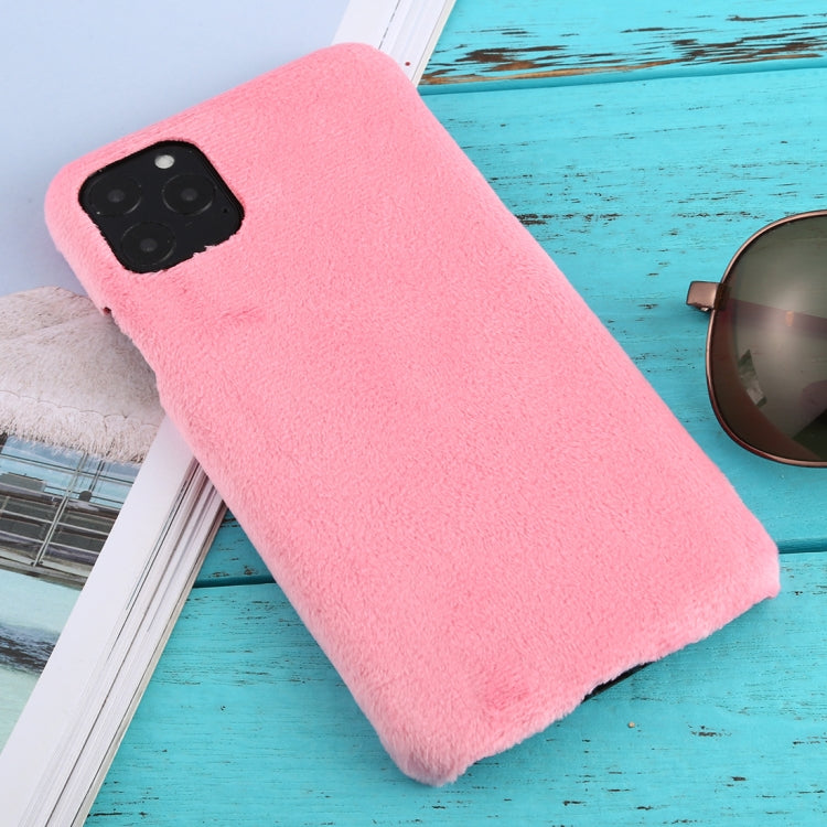 For iPhone 11 Pro Max Shockproof Plush Back Protective Case