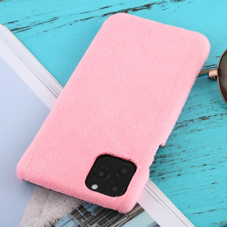 For iPhone 11 Pro Max Shockproof Plush Back Protective Case