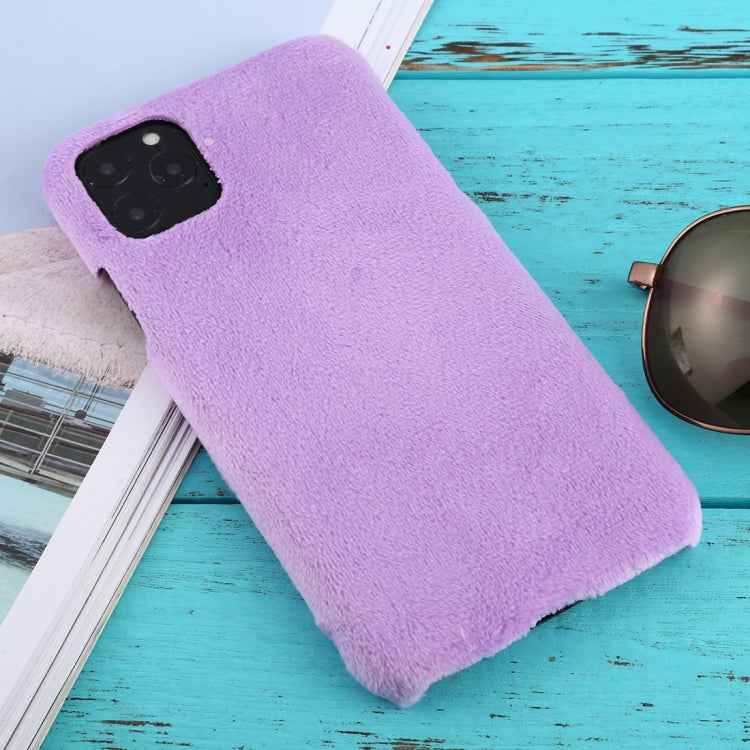 For iPhone 11 Pro Max Shockproof Plush Back Protective Case