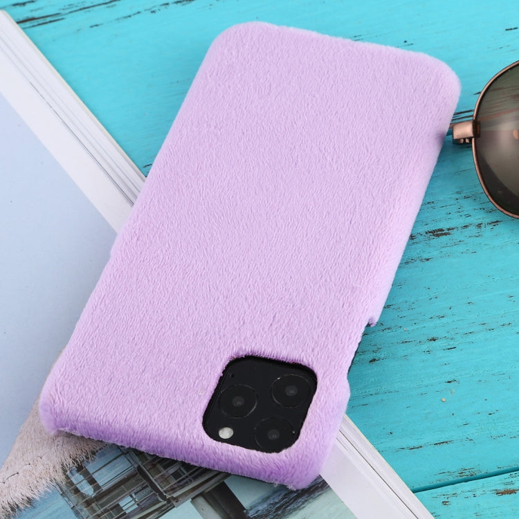 For iPhone 11 Pro Max Shockproof Plush Back Protective Case