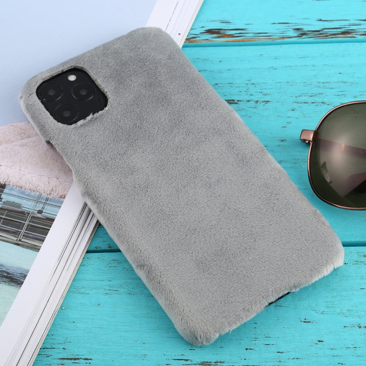 For iPhone 11 Pro Max Shockproof Plush Back Protective Case