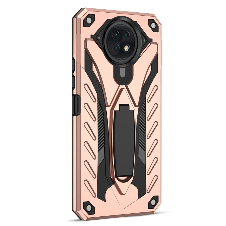 For Xiaomi Redmi Note 9 5G / Redmi Note 9T 5G Shockproof TPU + PC Protective Case with Holder