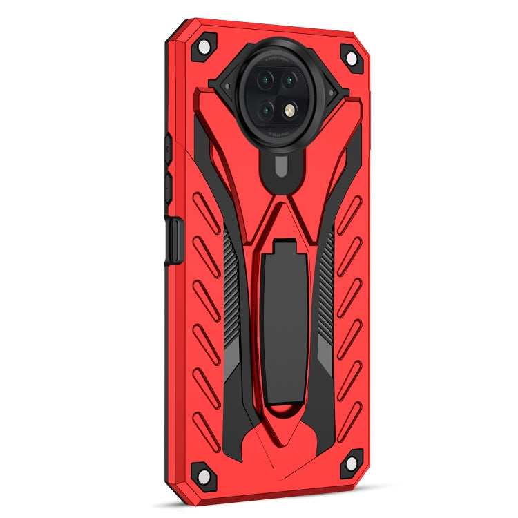 For Xiaomi Redmi Note 9 5G / Redmi Note 9T 5G Shockproof TPU + PC Protective Case with Holder