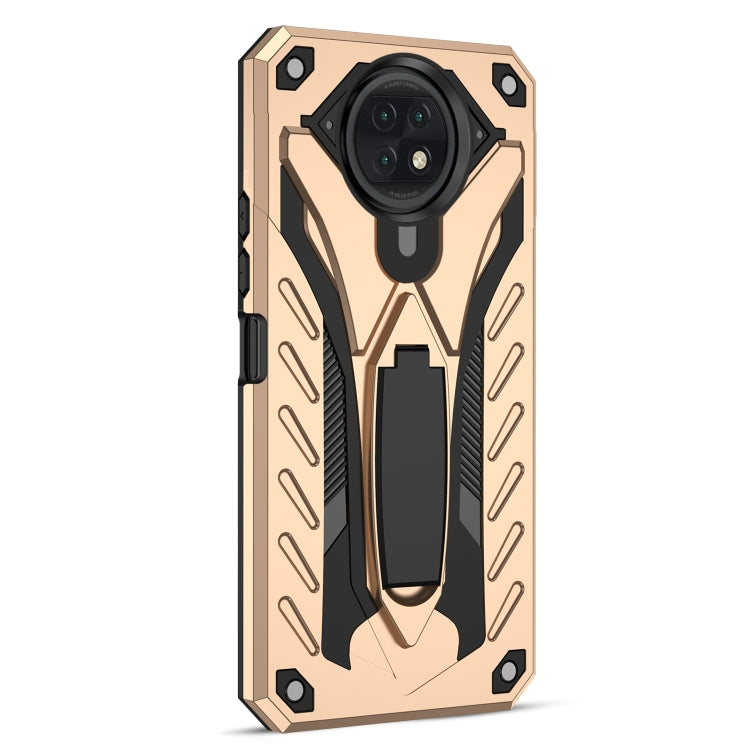 For Xiaomi Redmi Note 9 5G / Redmi Note 9T 5G Shockproof TPU + PC Protective Case with Holder