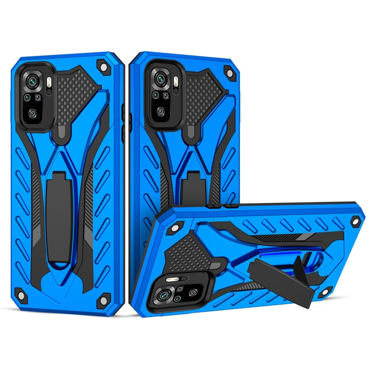 For Xiaomi Redmi Note 10 Shockproof TPU + PC Protective Case with Holder