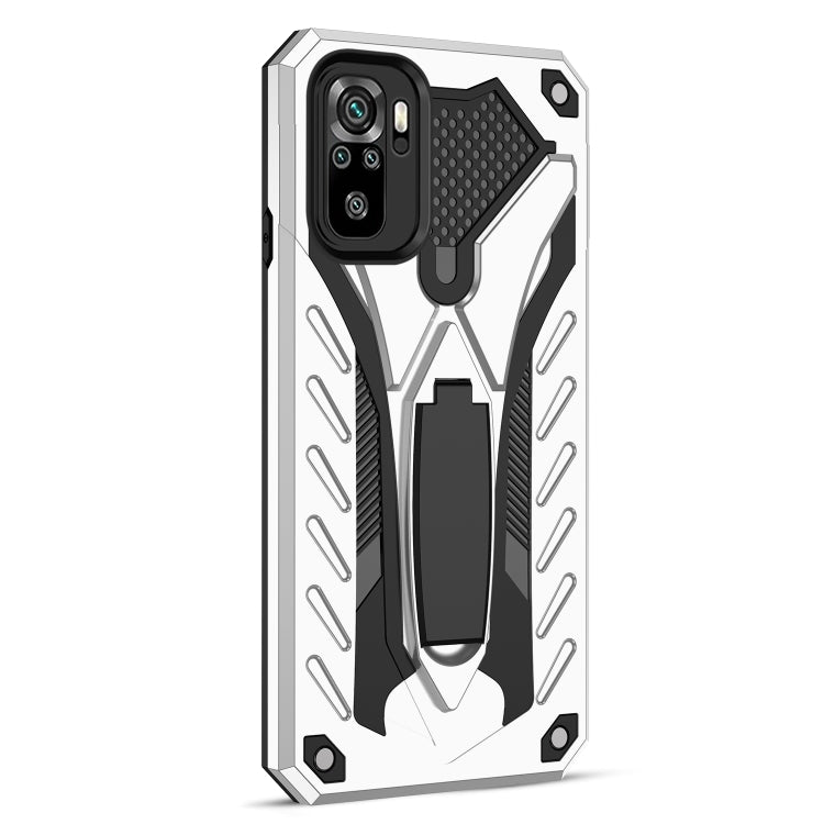 For Xiaomi Redmi Note 10 Shockproof TPU + PC Protective Case with Holder