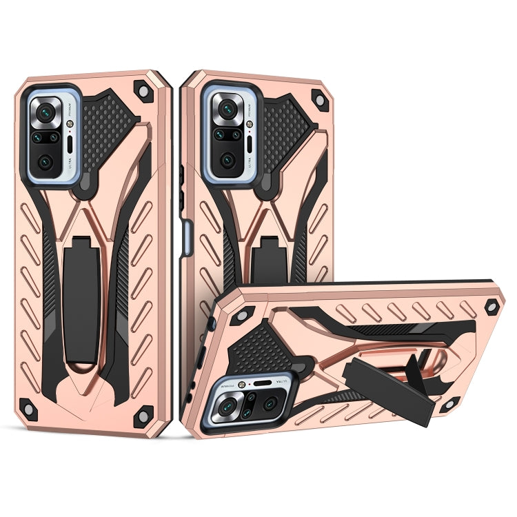 For Xiaomi Redmi Note 10 Pro Shockproof TPU + PC Protective Case with Holder