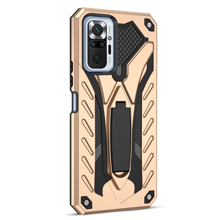 For Xiaomi Redmi Note 10 Pro Shockproof TPU + PC Protective Case with Holder