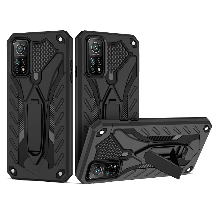 For Xiaomi Mi 10T Pro 5G Shockproof TPU + PC Protective Case with Holder