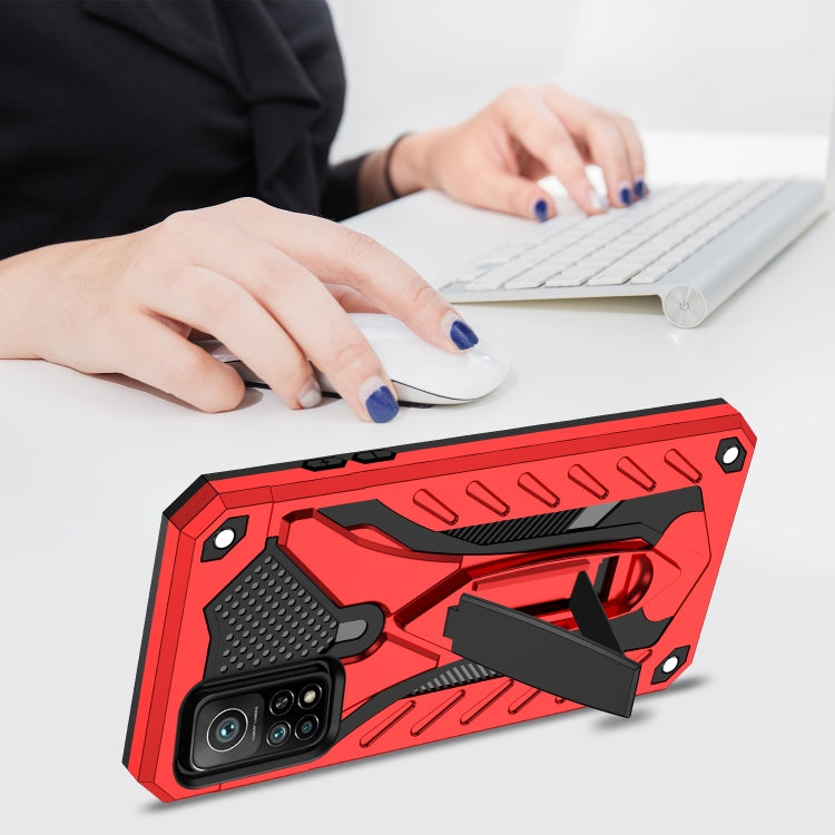 For Xiaomi Mi 10T Pro 5G Shockproof TPU + PC Protective Case with Holder