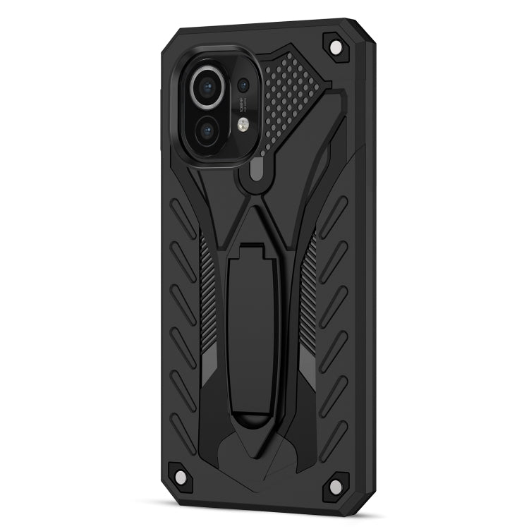 For Xiaomi Mi 11 Shockproof TPU + PC Protective Case with Holder