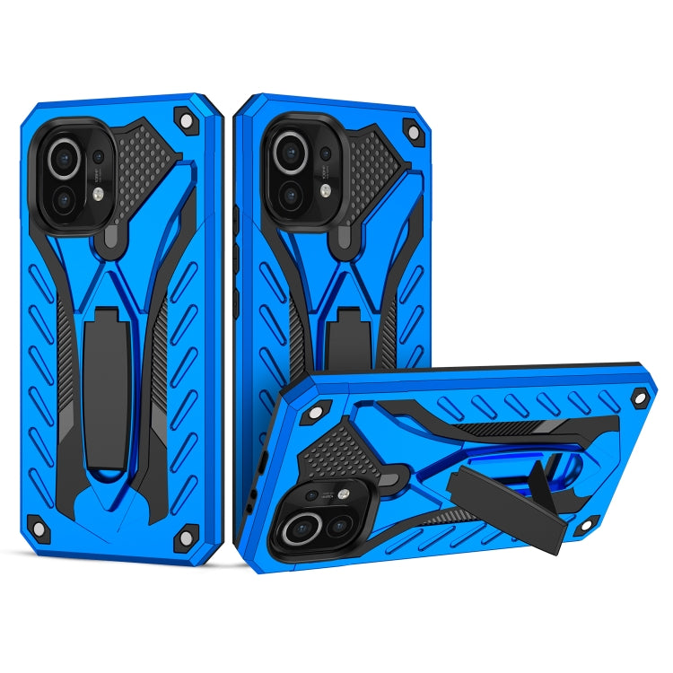 For Xiaomi Mi 11 Shockproof TPU + PC Protective Case with Holder