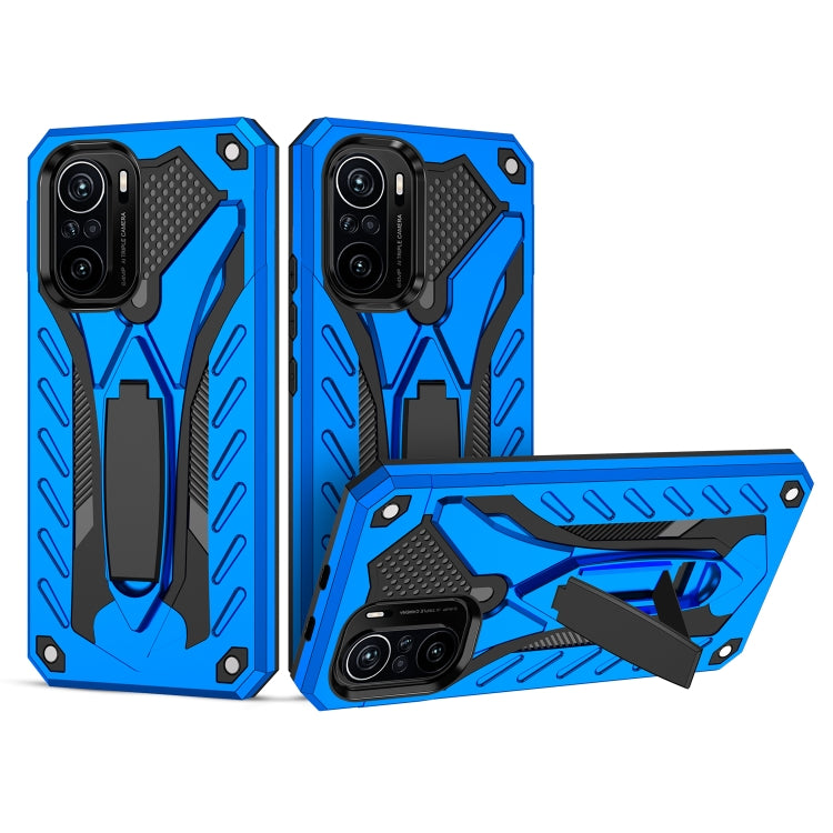 For Xiaomi Redmi K40 Pro / Redmi K40 Shockproof TPU + PC Protective Case with Holder