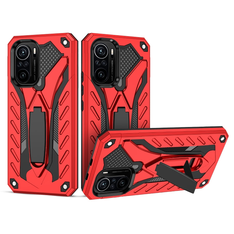 For Xiaomi Redmi K40 Pro+ / Poco F3 Shockproof TPU + PC Protective Case with Holder