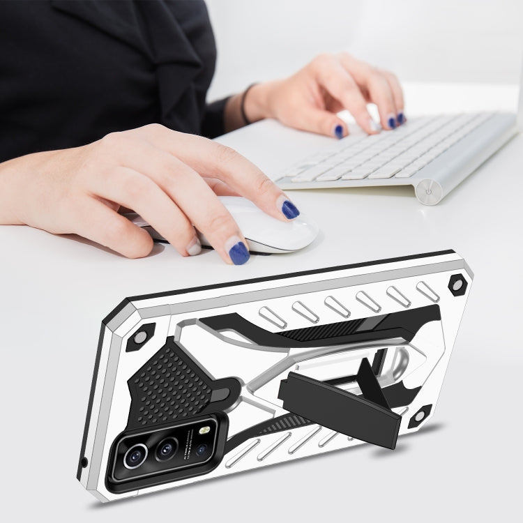 For vivo iQOO Z3 5G Shockproof TPU + PC Protective Case with Holder