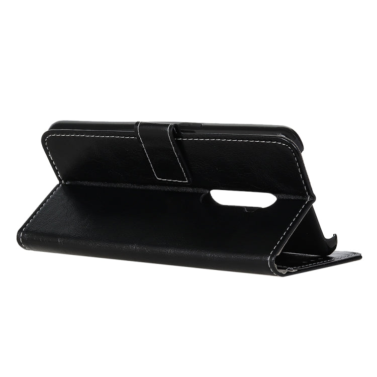 For Alcatel 3X Retro Crazy Horse Texture Horizontal Flip Leather Case with Holder & Card Slots & Photo Frame & Wallet