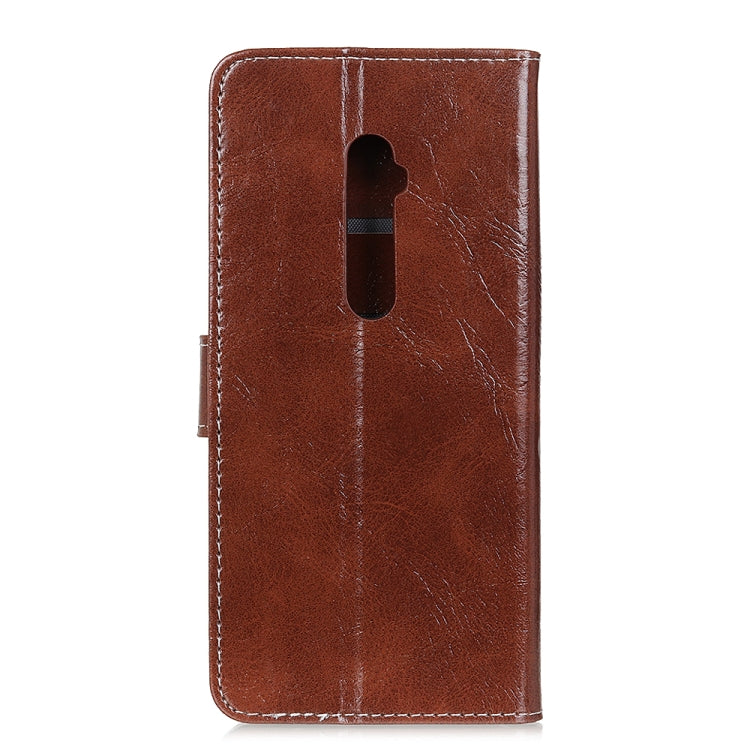 For Alcatel 3X Retro Crazy Horse Texture Horizontal Flip Leather Case with Holder & Card Slots & Photo Frame & Wallet
