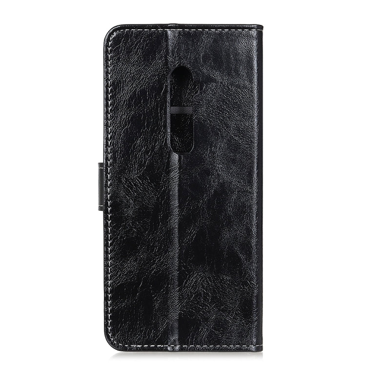 For OPPO Reno Ace Retro Crazy Horse Texture Horizontal Flip Leather Case with Holder & Card Slots & Photo Frame & Wallet