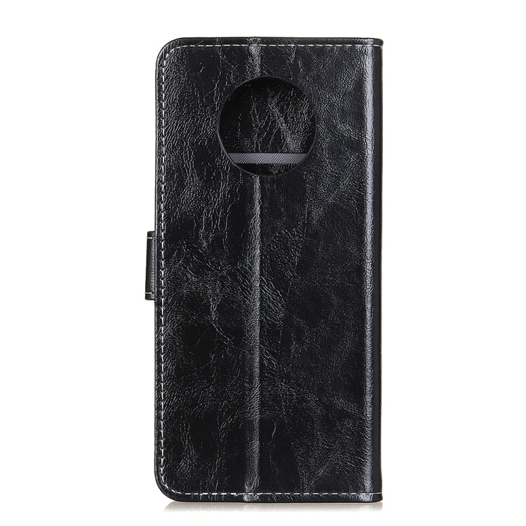 For Oneplus 7T Retro Crazy Horse Texture Horizontal Flip Leather Case with Holder & Card Slots & Photo Frame & Wallet