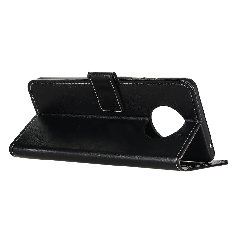 For Oneplus 7T Retro Crazy Horse Texture Horizontal Flip Leather Case with Holder & Card Slots & Photo Frame & Wallet