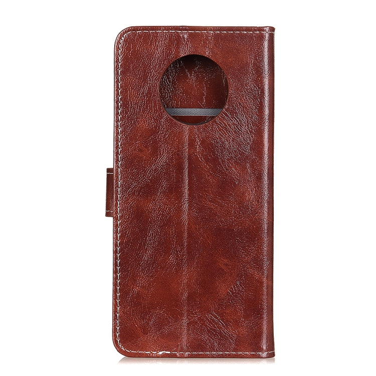 For Oneplus 7T Retro Crazy Horse Texture Horizontal Flip Leather Case with Holder & Card Slots & Photo Frame & Wallet