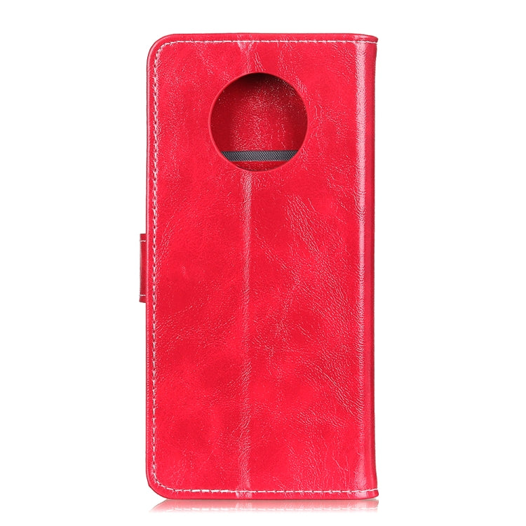 For Oneplus 7T Retro Crazy Horse Texture Horizontal Flip Leather Case with Holder & Card Slots & Photo Frame & Wallet