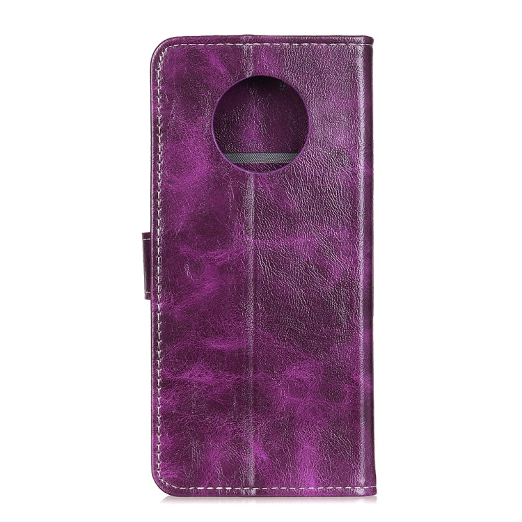 For Oneplus 7T Retro Crazy Horse Texture Horizontal Flip Leather Case with Holder & Card Slots & Photo Frame & Wallet