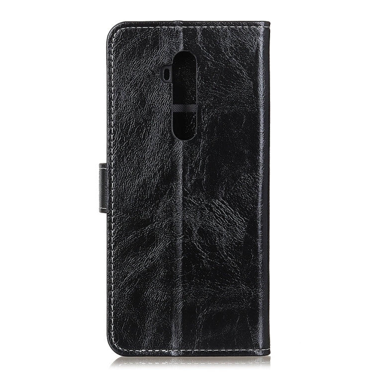 For Oneplus 7T Pro Retro Crazy Horse Texture Horizontal Flip Leather Case with Holder & Card Slots & Photo Frame & Wallet