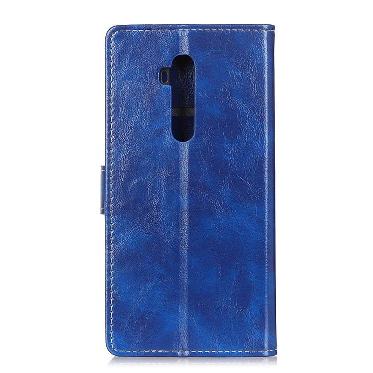 For Oneplus 7T Pro Retro Crazy Horse Texture Horizontal Flip Leather Case with Holder & Card Slots & Photo Frame & Wallet
