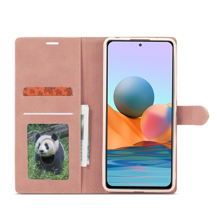 For Xiaomi Redmi Note 10 Pro Forwenw F1 Series Matte Strong Magnetism Horizontal Flip Leather Case with Holder & Card Slots & Wallet & Photo Frame