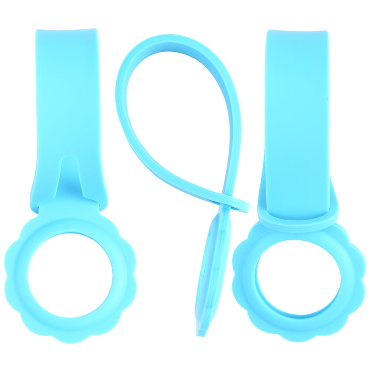 Shockproof Anti-scratch Flower Shape Silicone Protective Case Cover with Hang Loop For AirTag