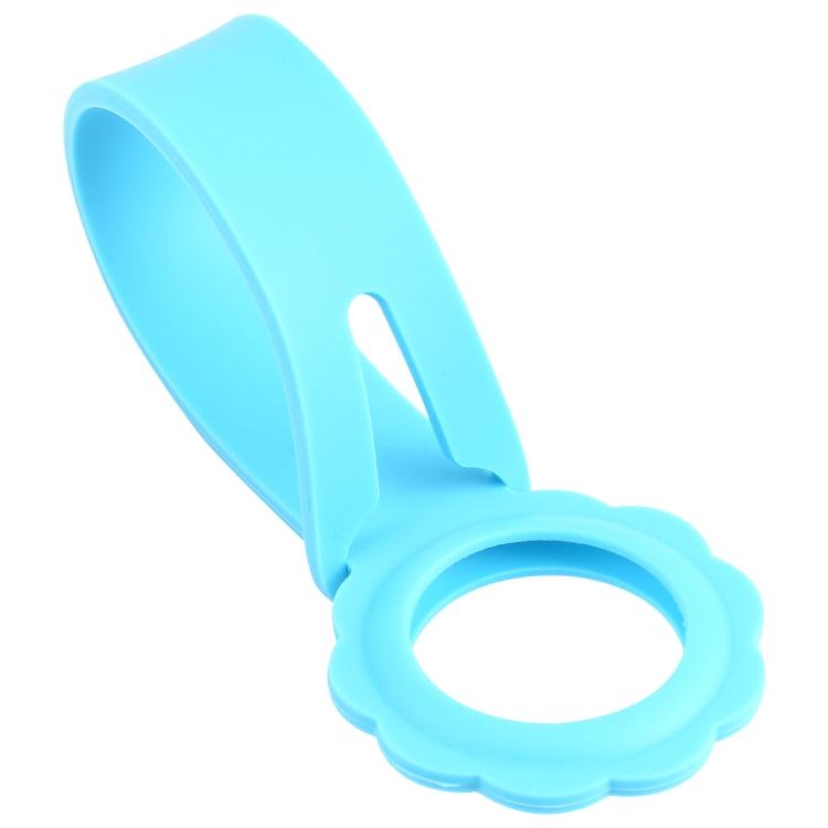 Shockproof Anti-scratch Flower Shape Silicone Protective Case Cover with Hang Loop For AirTag